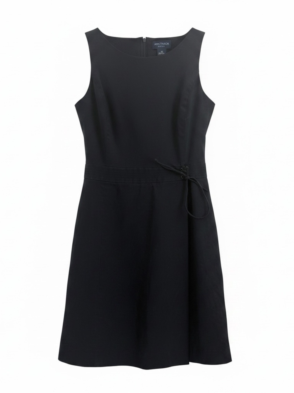 Ann Taylor - Petite 4P Navy Sleeveless Dress